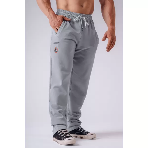  Pánske nohavice NEBBIA OLYMPIA 955 LIGHT GREY 