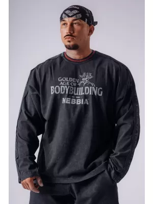 Pánske tričká NEBBIA OLYMPIA 952 BLACK