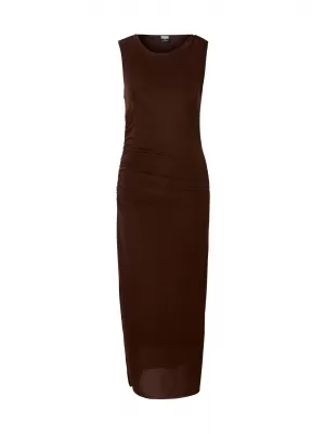 Dámske šaty URBAN CLASSICS TB8183 BROWN