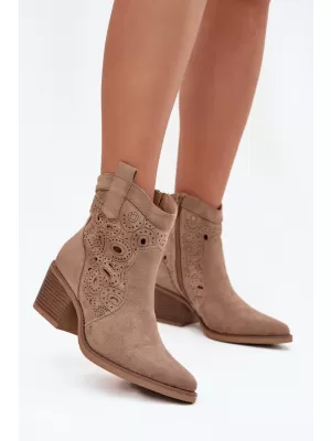 Dámske topánky BOTO 25BT02-9452 FANGO/BEIGE