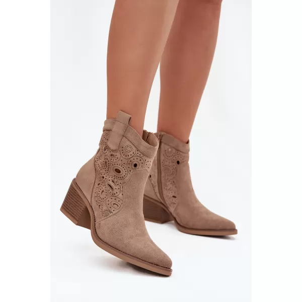  Dámske topánky BOTO 25BT02-9452 FANGO/BEIGE 