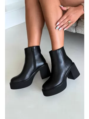 Dámske členkové topánky BOTO 5303 BLACK