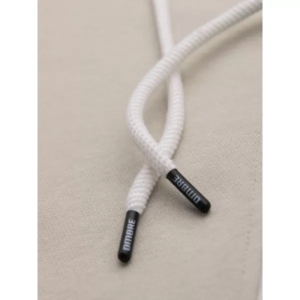  Pánska mikina OMBRE OM-SSBZ-0272 LIGHT BEIGE 