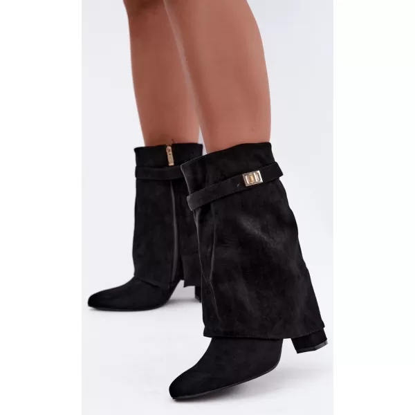  Dámske členkové topánky BOTO LA3116 BLACK 