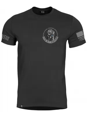 Pánske tričko PENTAGON AGERON VIS ET HONOR K09012-VH BLACK