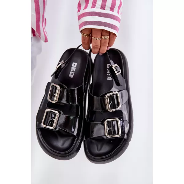  Dámske sandále BIG STAR SHOES RR274662 BLACK 