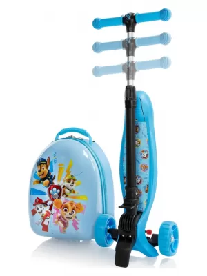 Detský kufor HEYS TURBO TOTS SCOOTER 16426 PAW PATROL BLUE