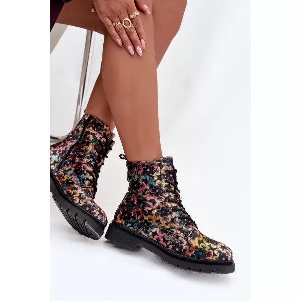  Dámske členkové topánky ARTIKER 57C1050 MULTICOLOR 