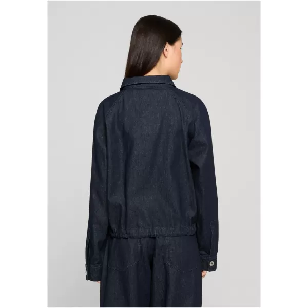  Dámska bunda URBAN CLASSICS TB8295 BLUE RINSED WASHED 