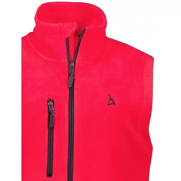 Dámska fleece vesta ALTISPORT ALW002525 ČERVENÁ 