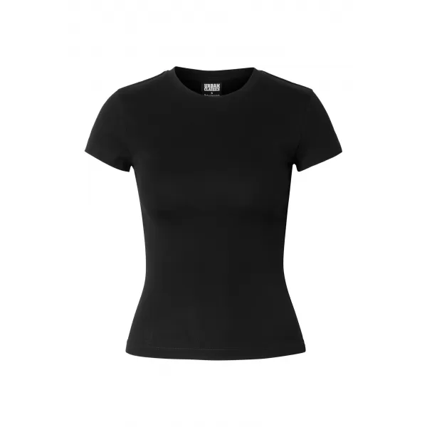  Dámske tričko URBAN CLASSICS TB8569-00007 BLACK 