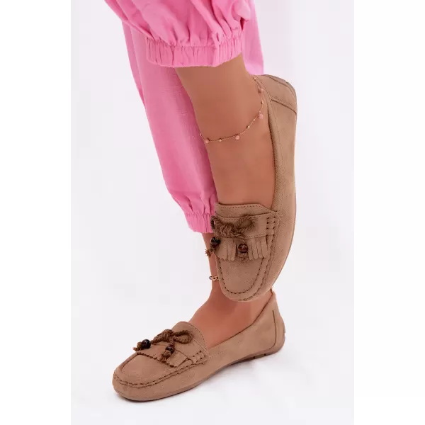  Dámske mokasíny BOTO W2515 TAUPE 
