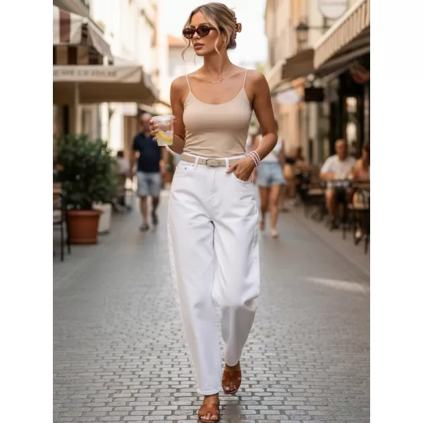  Dámske nohavice DSTREET UY2977 BIELA 
