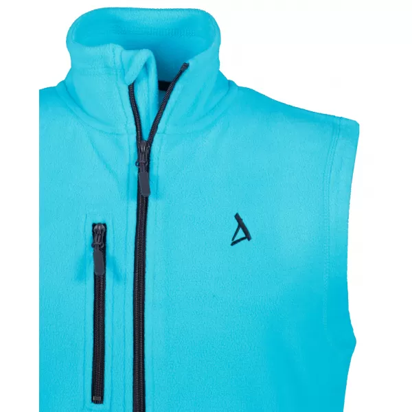  Pánska fleece vesta ALTISPORT ALM002525 TYRKYSOVÁ 
