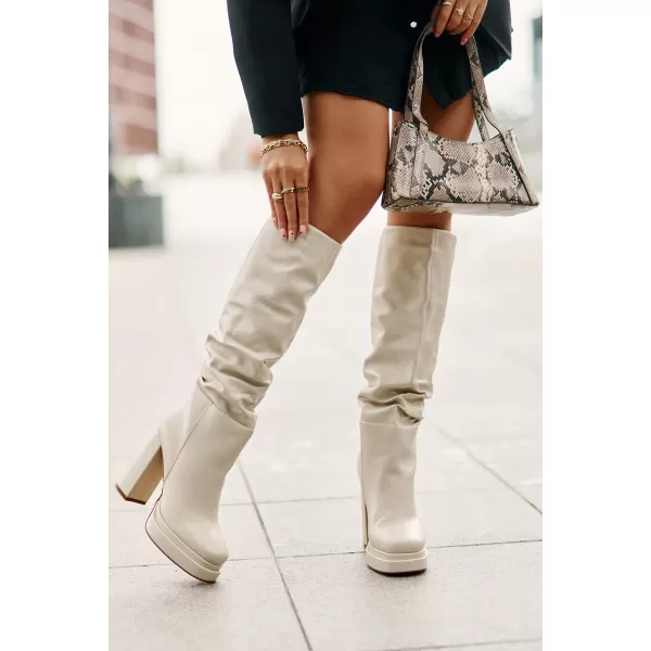  Dámske čižmy BOTO C-263 BEIGE 