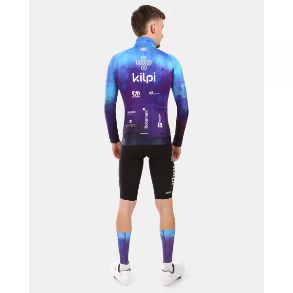  Pánsky cyklo dres KILPI VULCANO-M BLU MODRÁ 