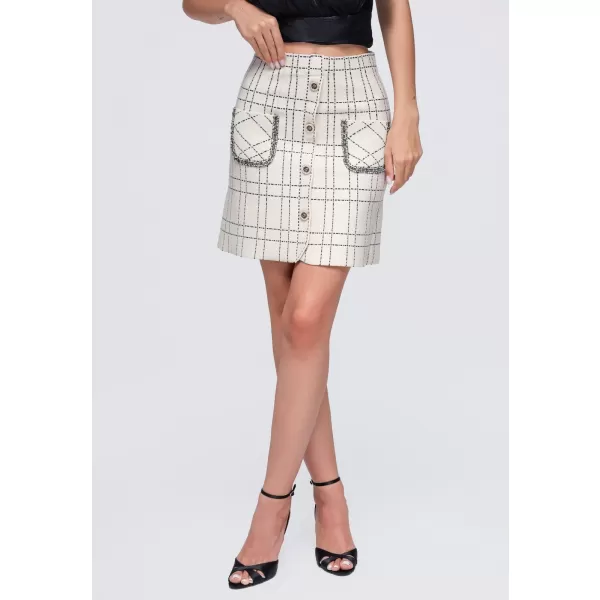  Dámska sukňa OMBRE OW-GL-E0021 BEIGE 