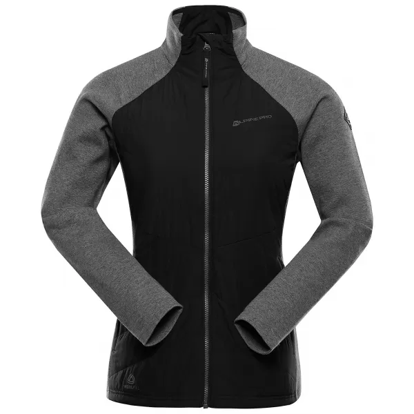  Dámska mikina ALPINE PRO JORWA 2 BLACK 