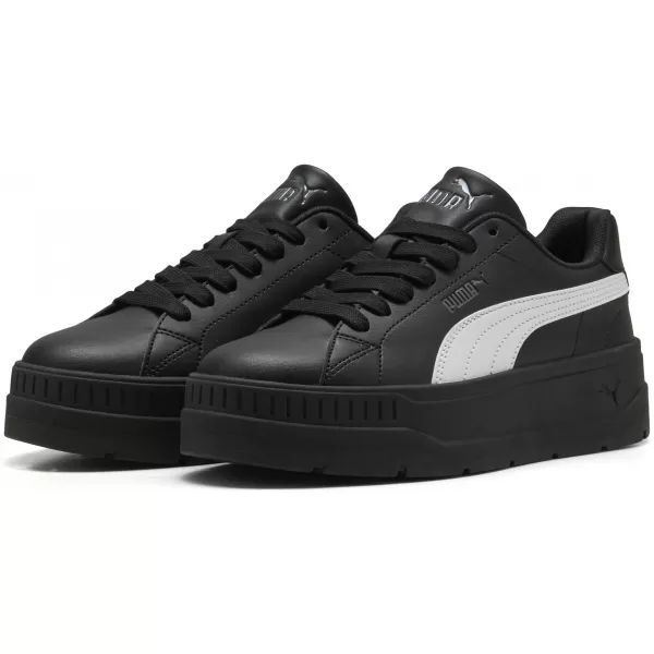  Dámske topánky PUMA KARMEN CLASSIC 40718704 PUMA BLACK/PUMA WHITE/STRONG GRAY 