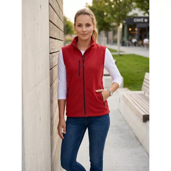  Dámska fleece vesta MALFINI EXIT W-525 ČERVENÁ 