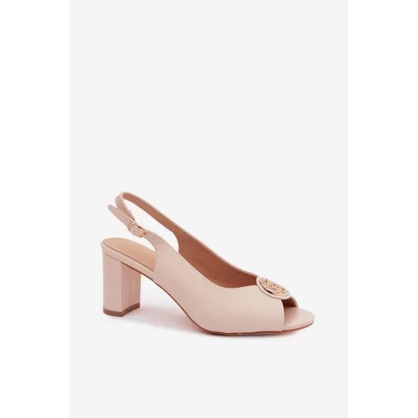  Dámske sandále BOTO 26SD98-9823 BEIGE 