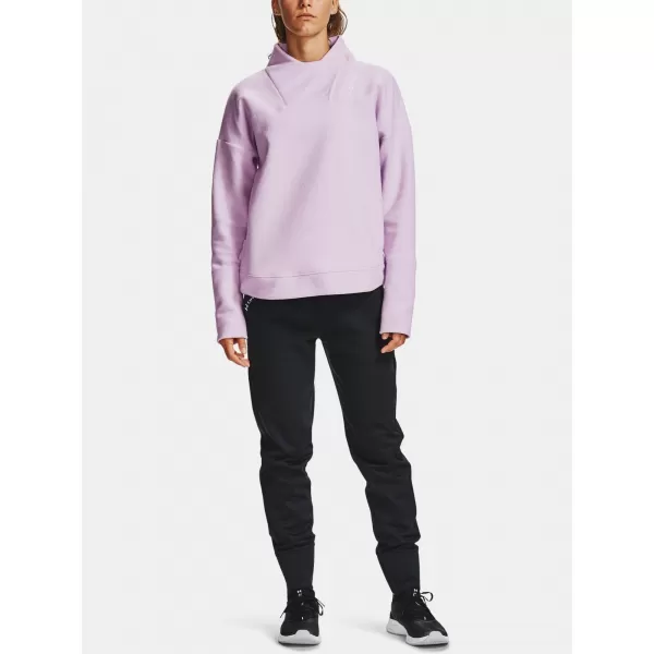  Dámska mikina UNDER ARMOUR RECOVER FLEECE WRAP NECK 1356347-570 FIALOVÁ 