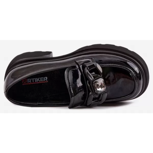  Dámske poltopánky ARTIKER 55C1069 BLACK 