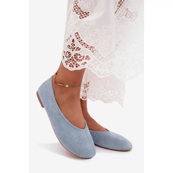  Dámske baleríny BOTO JH581 BLUE 