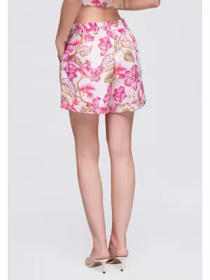 Dámske kraťasy OMBRE OW-ST-E0028 PINK