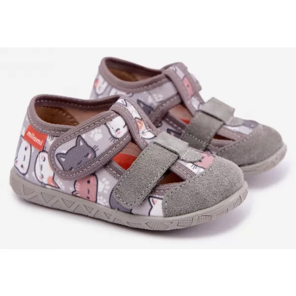  Detské šľapky MILAMI 118/BR-34 GREY 