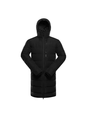 Pánsky zimný kabát ALPINE PRO PUER BLACK