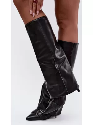 Dámske čižmy BOTO 9386 BLACK