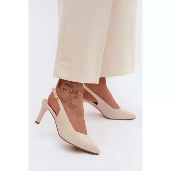  Dámske sandále SERGIO LEONE SK158 BEIGE 