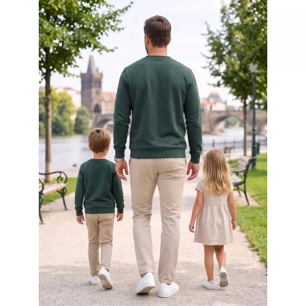  Pánska mikina ALTISPORT NP/ALMST43001 BOTTLE GREEN 