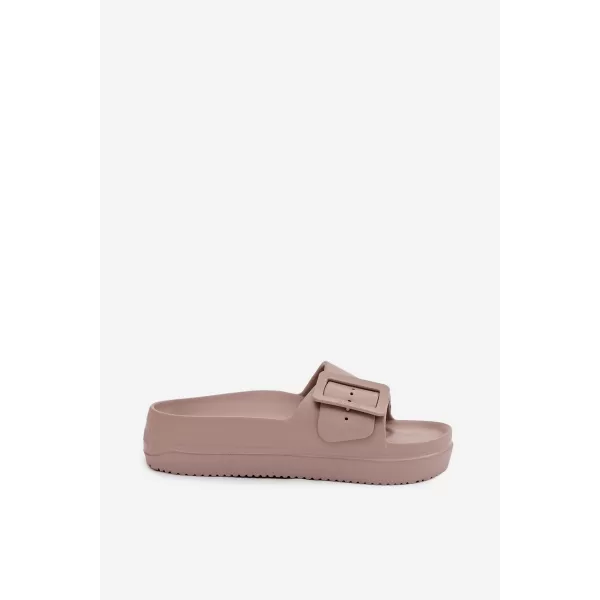  Dámske šľapky BIG STAR SHOES TT274A079 BEIGE 