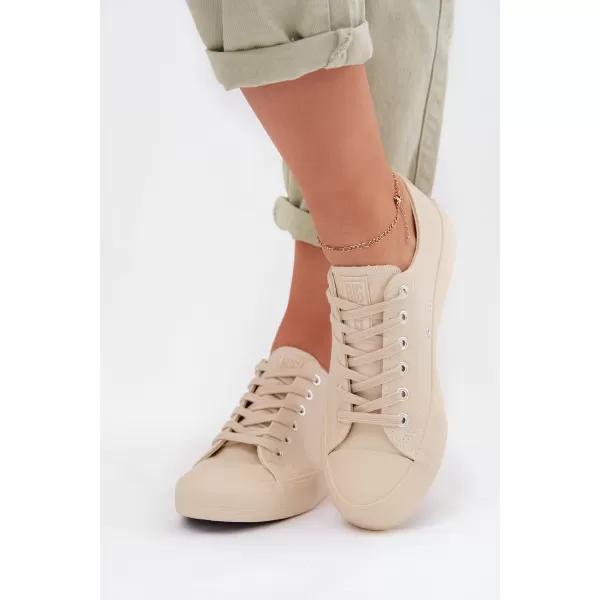 Dámske tenisky BIG STAR SHOES TT274019 BEIGE 