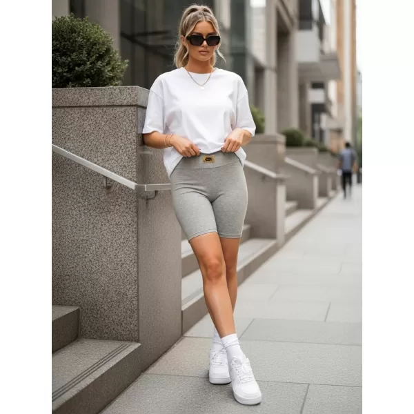  Dámske kraťasy DSTREET SY0561 SVETLO ŠEDÁ 