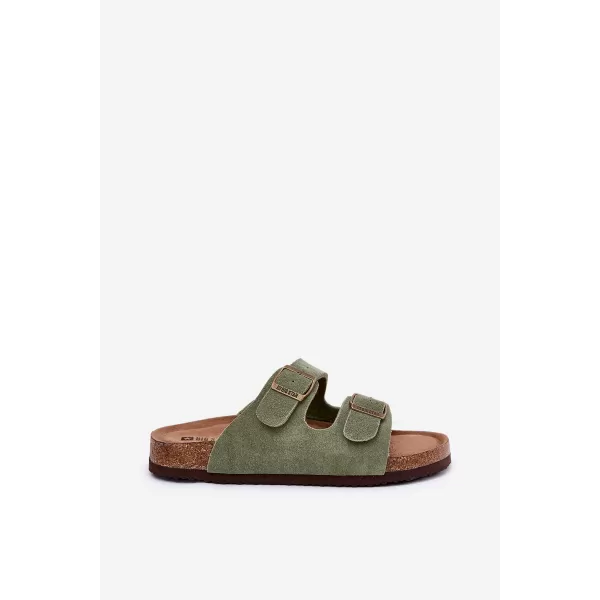  Dámske šľapky BIG STAR SHOES RR274A393 GREEN 