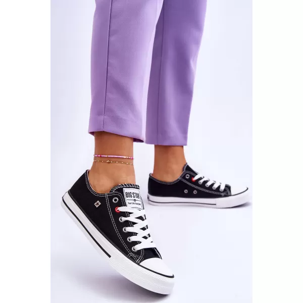  Dámske tenisky BIG STAR SHOES T274023 BLACK 