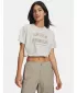 Dámske tričko UNDER ARMOUR BUNGEE HEM TEE 6010950-110 BIELA