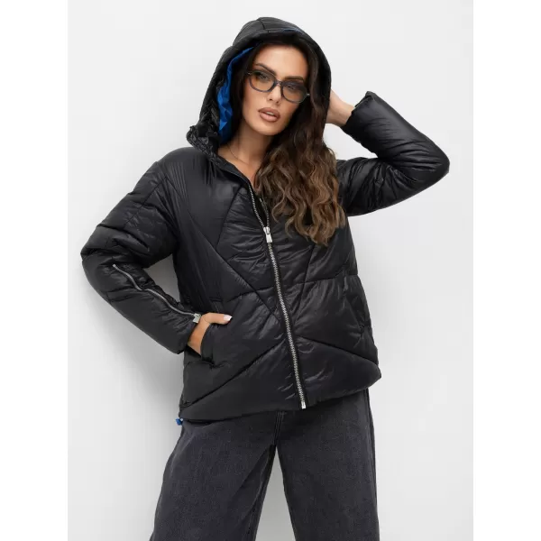  Dámska bunda SUBLEVEL D50048X44517A2 BLACK 