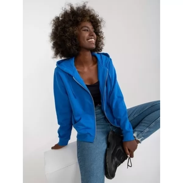  Dámska mikina BASIC FEEL GOOD B-002.06 DARK BLUE 