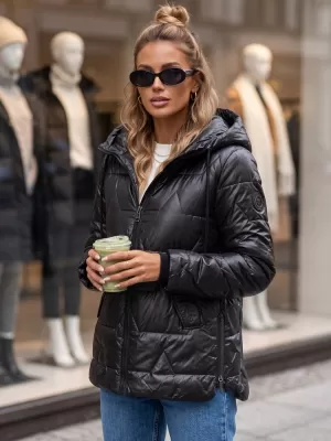 Dámska bunda DSTREET TY5801 ČIERNA