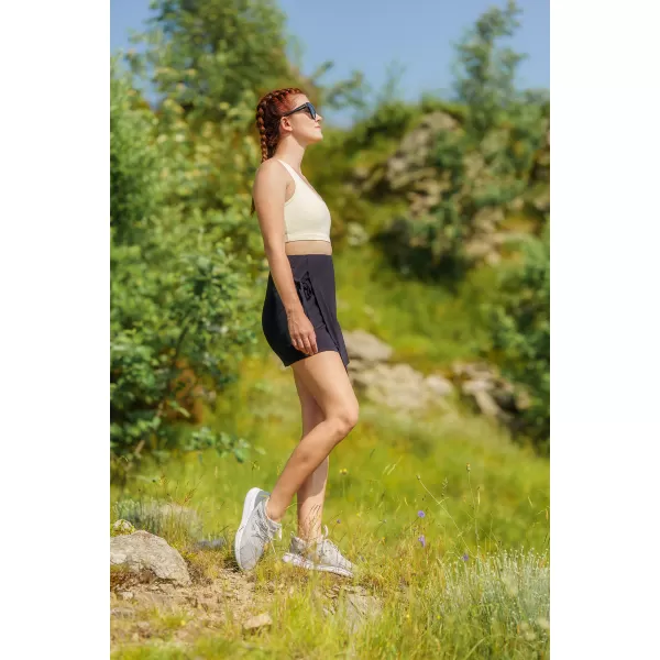  Dámska šortko-sukňa NORDBLANC CELESTE NBSSL8250 ČIERNA 
