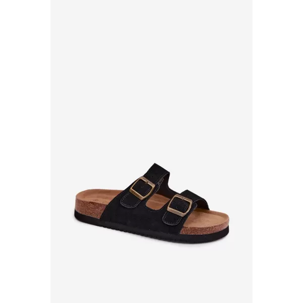  Dámske šľapky BOTO 2832 BLACK 