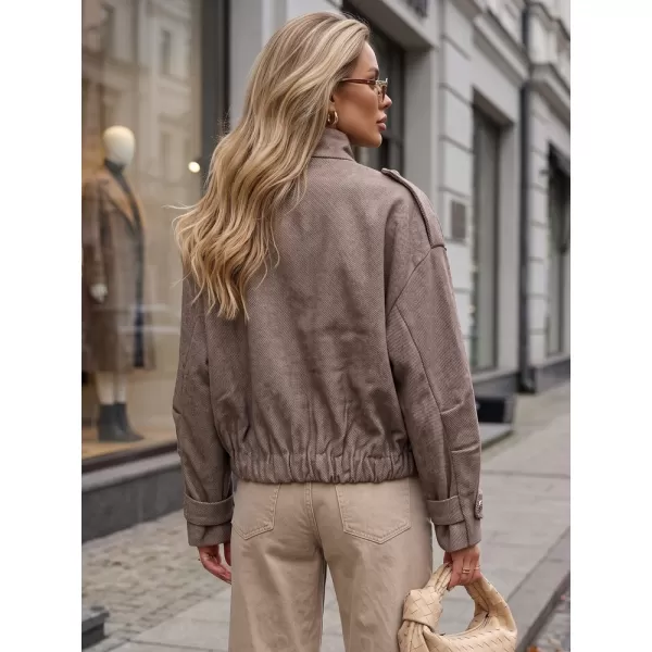  Dámska bunda DSTREET TY5848 KHAKI 