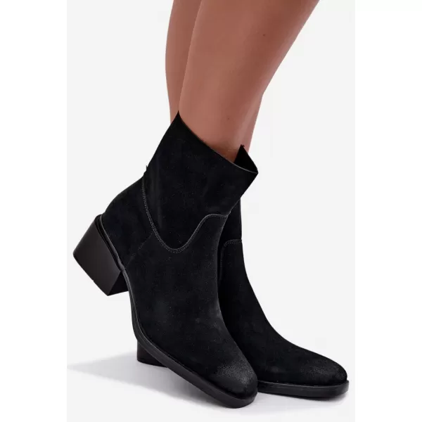  Dámske členkové topánky BOTO 9624 BLACK 