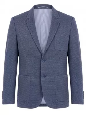 Pánske sako OMBRE M171 NAVY BLUE