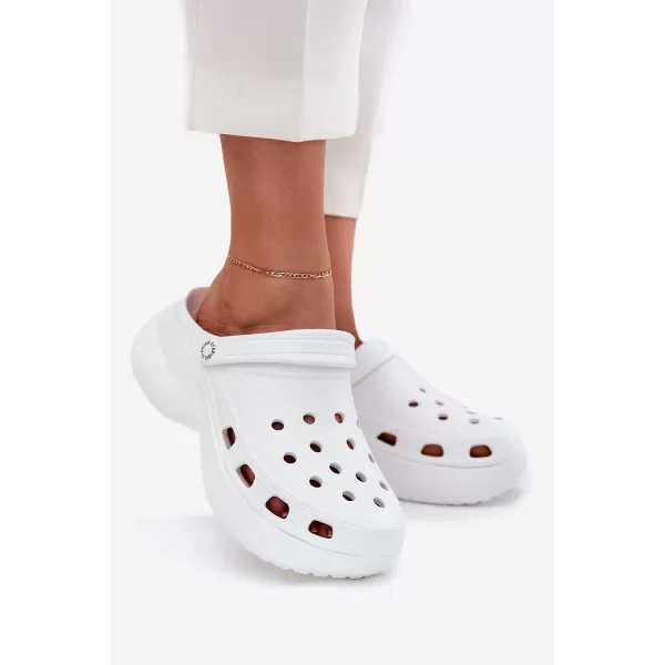  Dámske šľapky BIG STAR SHOES RR274A119 WHITE 