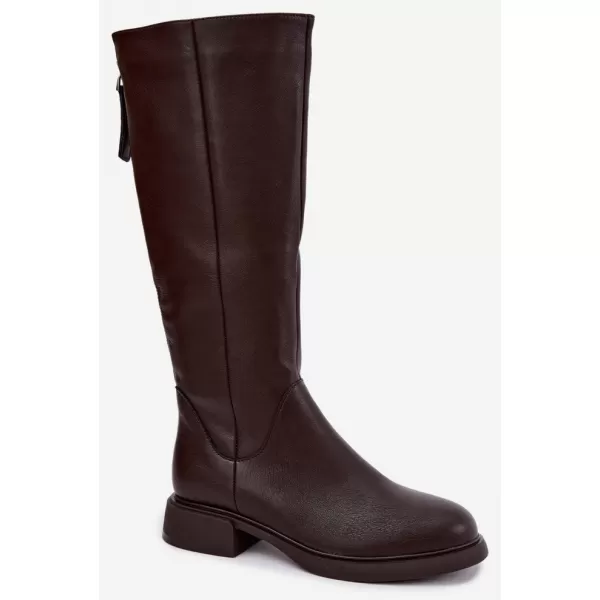  Dámske čižmy S.BARSKI JC62-1036 BROWN 